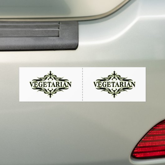 Vegetarier Autoaufkleber (Auf Auto)
