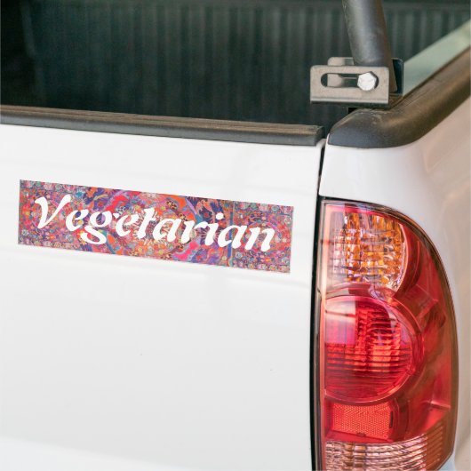 Vegetarier Autoaufkleber (Auf Lkw)