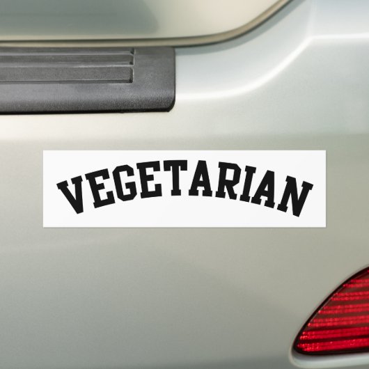 Vegetarier Autoaufkleber (Auf Auto)