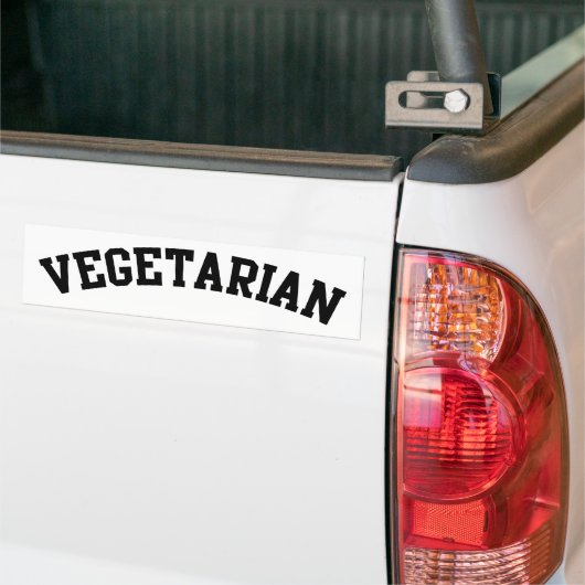 Vegetarier Autoaufkleber (Auf Lkw)