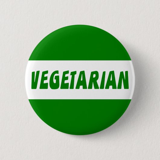 Vegetarier Button (Vorderseite)