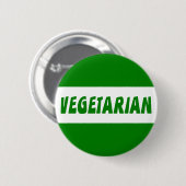 Vegetarier Button (Vorne & Hinten)
