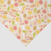 Vegetarier, der Musterhintergrund kocht Seidenpapier (Ausschnitt)