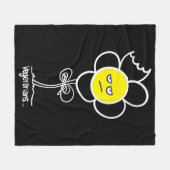 Vegetarier... Fleecedecke (Vorderseite (Horizontal))