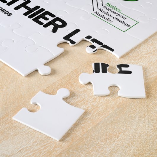 Vegetarier für ein gesünderes Leben Puzzle (Seite)