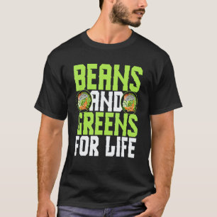Vegetarier Gemüse Bohnen Und Blattgemüse Leben Gem T-Shirt