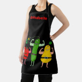 Vegetarier Gemüse Rock Personalisieren Schürze (InSitu)