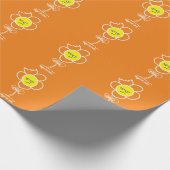 Vegetarier... Geschenkpapier (Ecke)