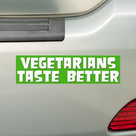 Vegetarier-Geschmack besser Autoaufkleber (Auf Auto)