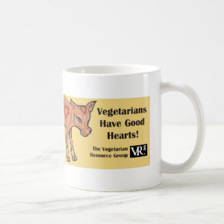 Vegetarier haben gute Herzen! Tasse