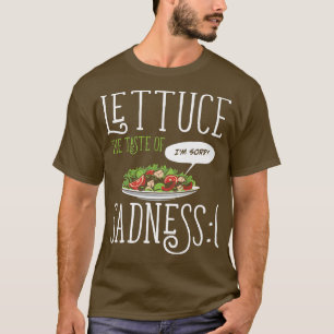 Vegetarier I Vegan Food I Salat Der Geschmack von  T-Shirt