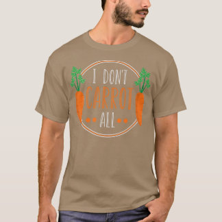 Vegetarier ich Carrot nicht alle lustigen Veganen T-Shirt