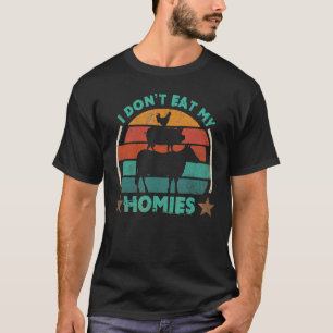 Vegetarier, ich esse meine Häuser nicht Vegan im R T-Shirt