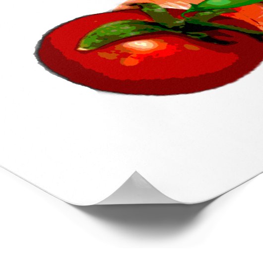 Vegetarier im Leben Poster (Ecke)