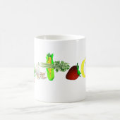 Vegetarier Kaffeetasse (Mittel)