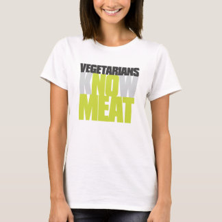 Vegetarier kein Fleisch T-Shirt