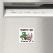 Vegetarier Magnet (In Situ (Geschirrspüler))