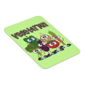Vegetarier Magnet (Rechte Seite)