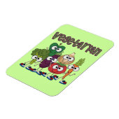 Vegetarier Magnet (Linke Seite)