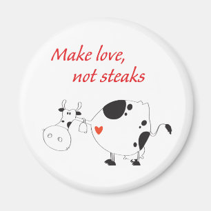 Vegetarier-Magnet Magnet