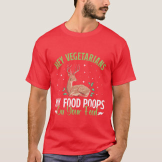 VEGETARIER MEIN ESSEN KOTZT AUF DEIN ESSEN Lustige T-Shirt