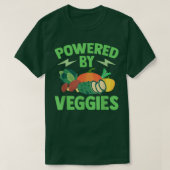 Vegetarier mit Veggies Veganer T - Shirt (Design vorne)
