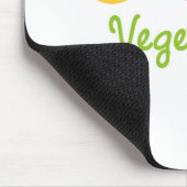 Vegetarier Mousepad (Ecke)