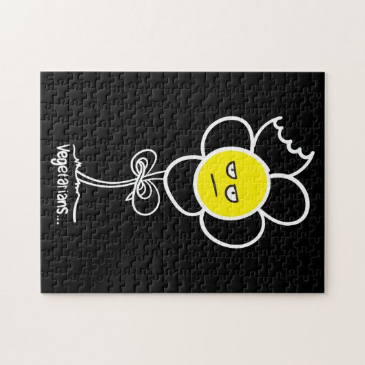 Vegetarier... Puzzle (Horizontal)