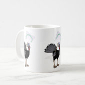 Vegetarier Regel! Kaffeetasse (Vorderseite Links)