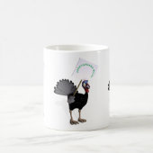 Vegetarier Regel! Kaffeetasse (Mittel)