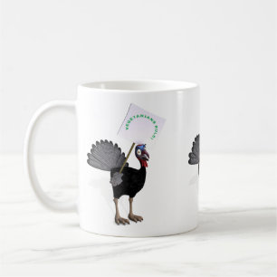 Vegetarier Regel! Kaffeetasse
