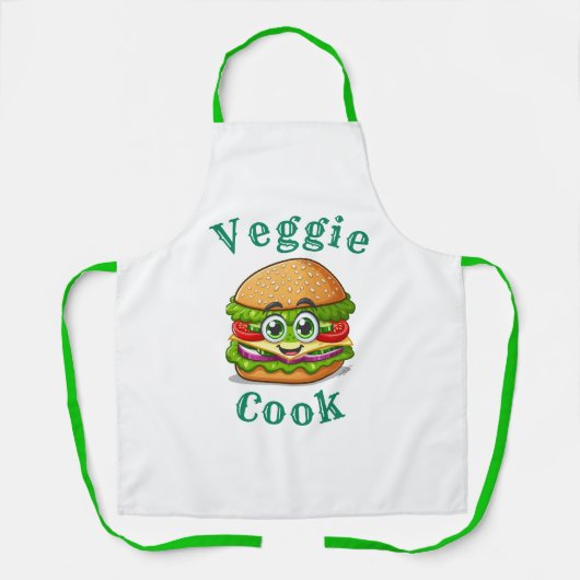Vegetarier Schürze (Vorderseite)