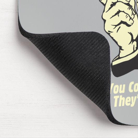 Vegetarier: Sie sind köstlich Mousepad (Ecke)