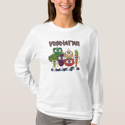 Vegetarier T-Shirt (Vorderseite)