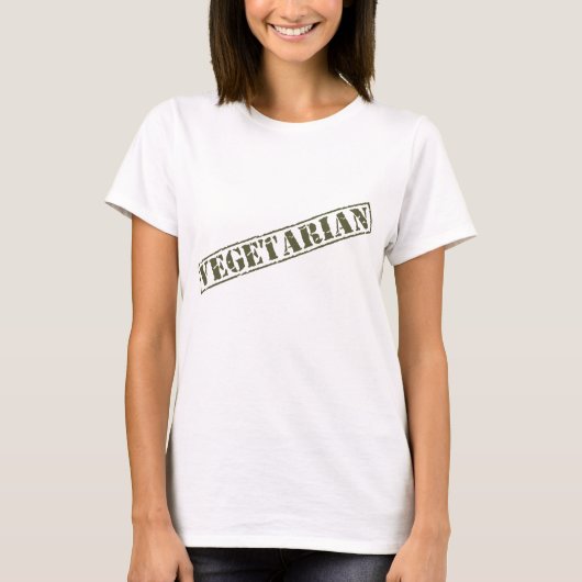 Vegetarier T-Shirt (Vorderseite)