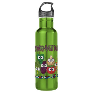 Vegetarier Trinkflasche