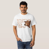 Vegetarier, Vegan T-Shirt (Vorne ganz)