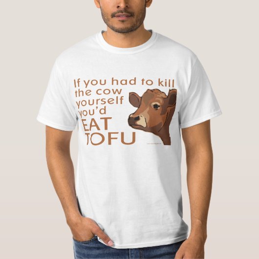 Vegetarier, Vegan T-Shirt (Vorderseite)