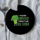 Vegetarier Vegan vielleicht Broccoli Doesnot like Button (Beispiel)