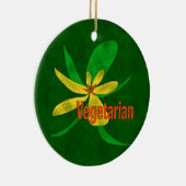 Vegetarische Blume Keramikornament (Rechts)