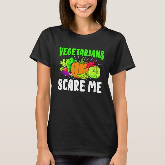 Vegetarische Ernährung Vegan kein Fleisch Pflanze T-Shirt (Vorderseite)