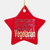 vegetarische Extraordinär Keramik Ornament (Vorne)