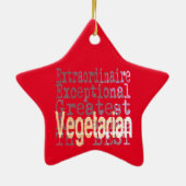 vegetarische Extraordinär Keramik Ornament (Hinten)
