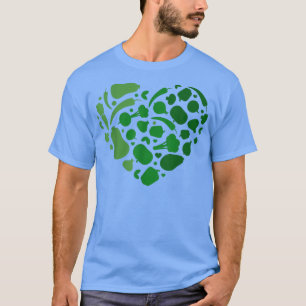 Vegetarische gesunde Lebensmittel Gemüse T - Shirt