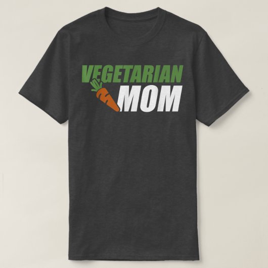 Vegetarische Mama T-Shirt (Design vorne)
