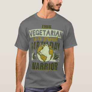 Vegetarische Natur Klima schützen Stunden Tag E T-Shirt