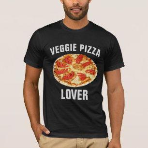 VEGETARISCHE PIZZA-T - SHIRT-ÜBERSCHREITENDE SWEAT T-Shirt