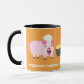 Vegetarische Schwein-Tasse Tasse (Links)