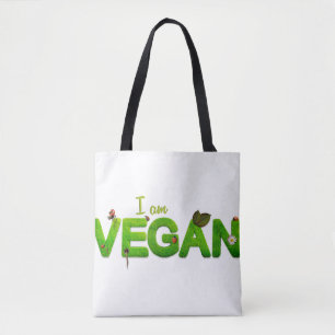 Vegetarische Vegane Liebe Gerettet Tiere Veg essen Tasche