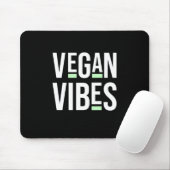 Vegetarische Vegane Vibes Mousepad (Mit Mouse)